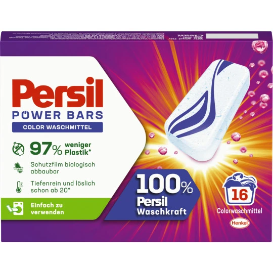 Persil® Color Waschmittel Power Bars 472G 16WL 3 Persil® Color Waschmittel Power Bars 472G 16WL