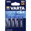 Varta Longlife Power AAA 4ST 2 Varta Longlife Power AAA 4ST -Pflege Verkauf varta longlife power aaa 4st