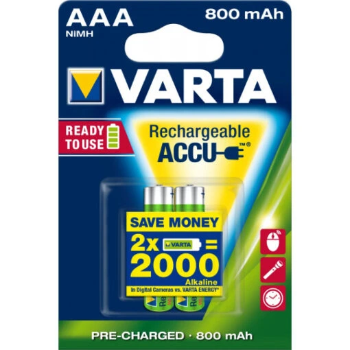 Varta Rechargeable ACCUS AAA 2ST -Pflege Verkauf vartaaccuaaa